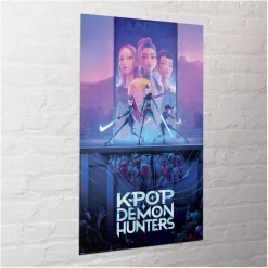Poster KPOP Demon Hunters - Chasseuse Huntrix