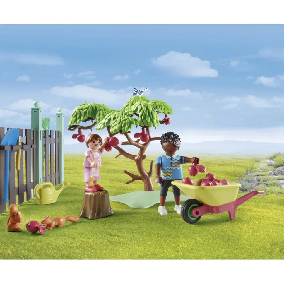 Poulailler et jardin Playmobil My life 71510