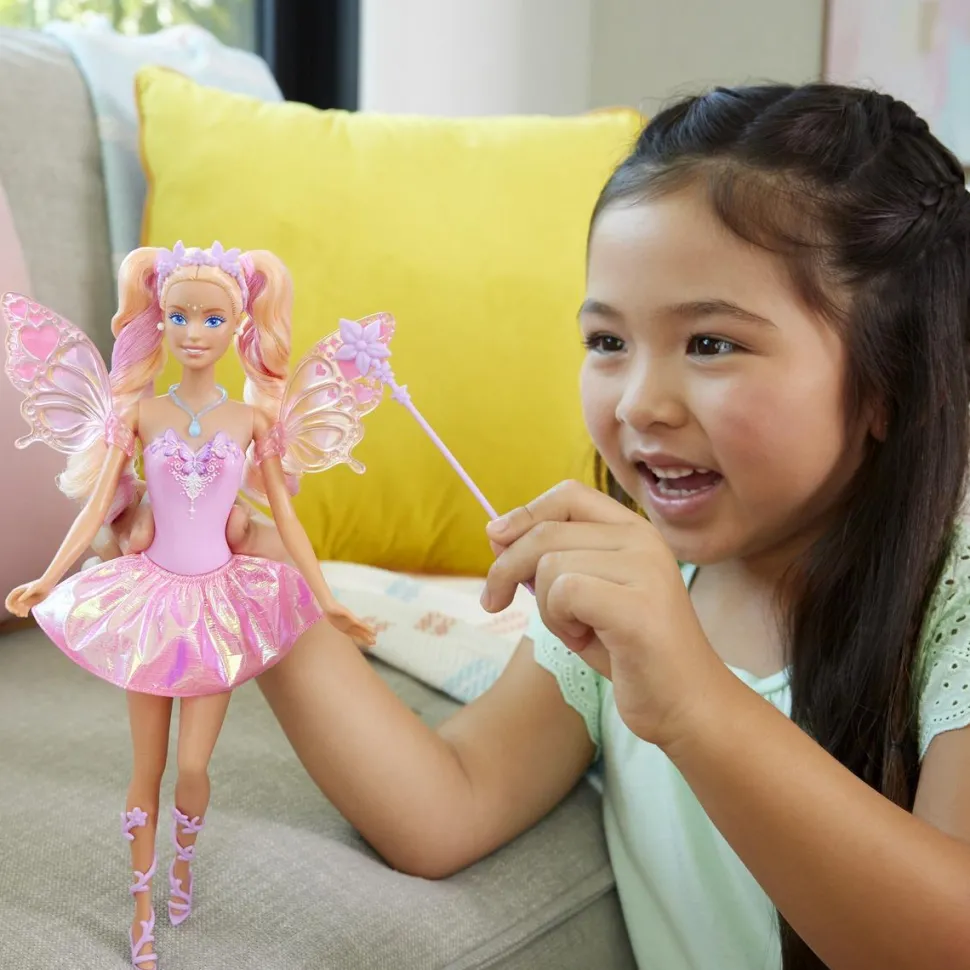 Poupée Barbie - Fée couleurs magiques