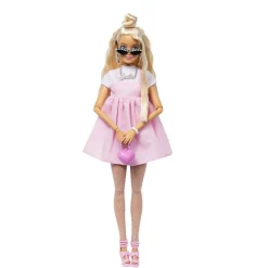 Poupée Barbie Coffret Deluxe Style Robe rose bonbon