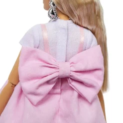 Poupée Barbie Coffret Deluxe Style Robe rose bonbon