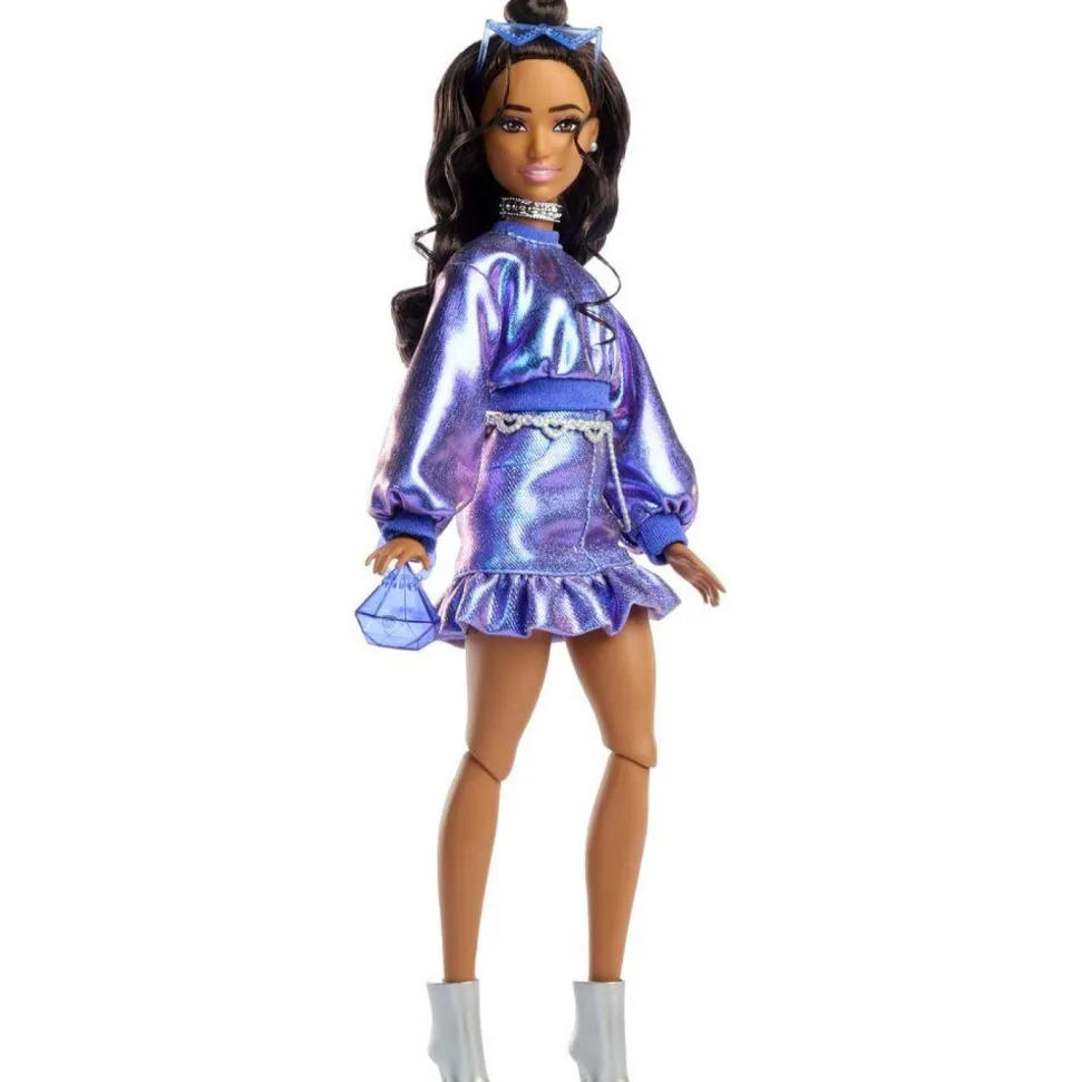 Poupée Barbie deluxe - Style metalibleu