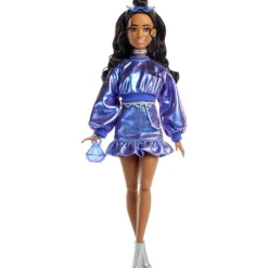 Poupée Barbie deluxe - Style metalibleu
