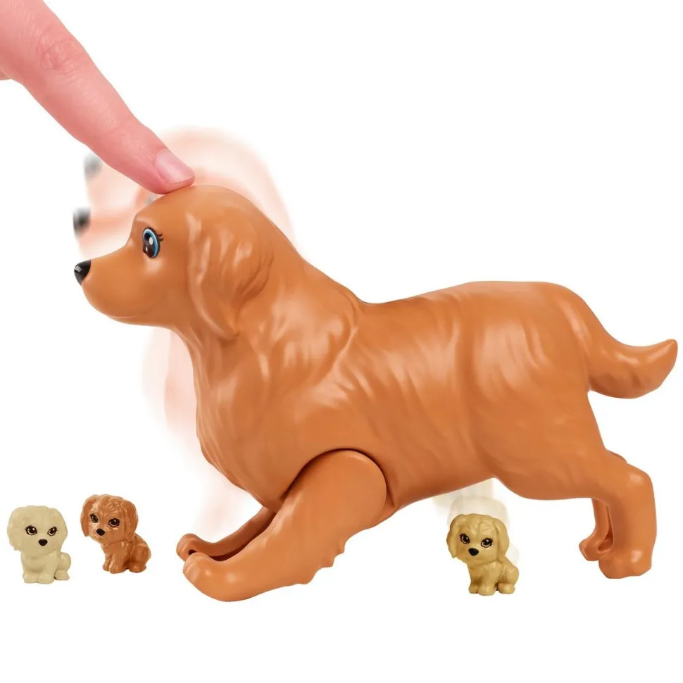 Poupée Barbie naissance des chiots