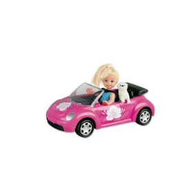Poupée Laura et son Cabriolet