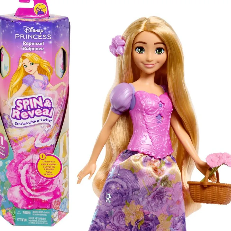 Poupée Mannequin - Raiponce Spin And Reveal Royal