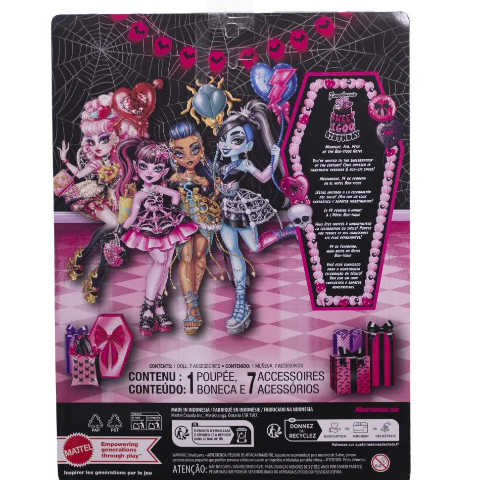 Poupée Monster High Anniversaire Cupid Astéria