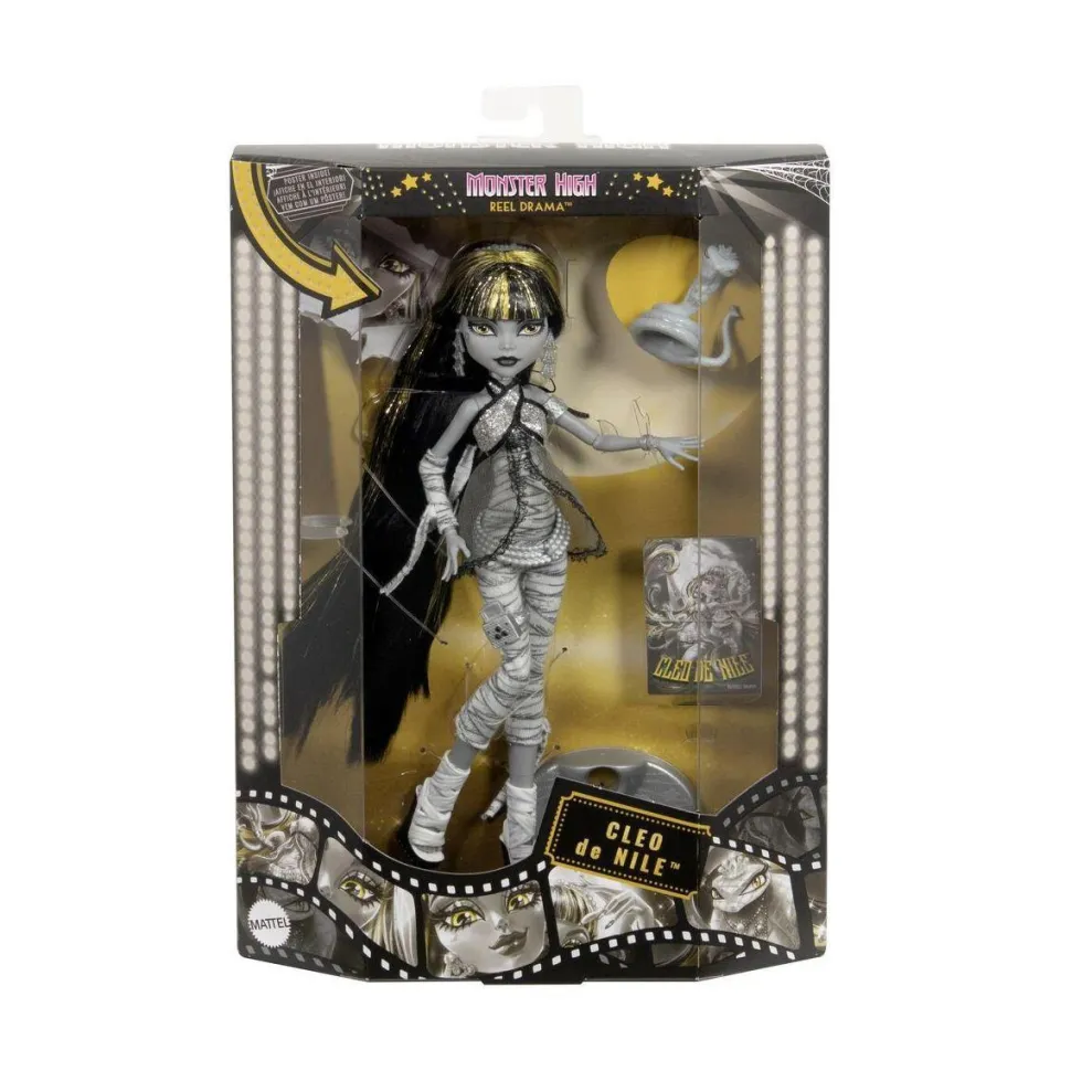 Poupée Monster High Drame au cinéma - Cleo de Nile