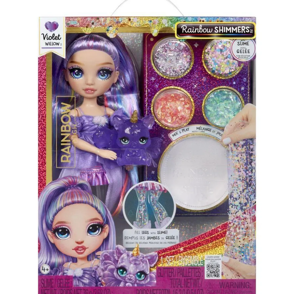 Poupée Rainbow High Rainbow shimmers Violet Willow