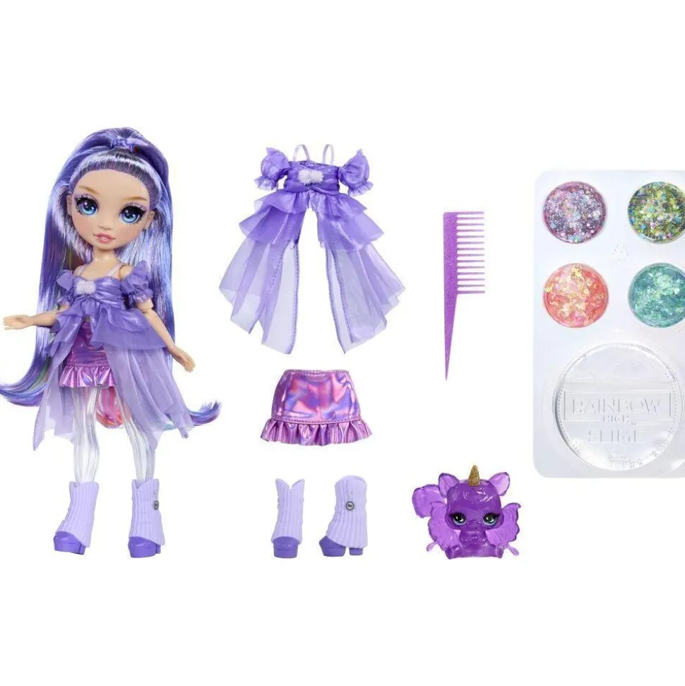 Poupée Rainbow High Rainbow shimmers Violet Willow