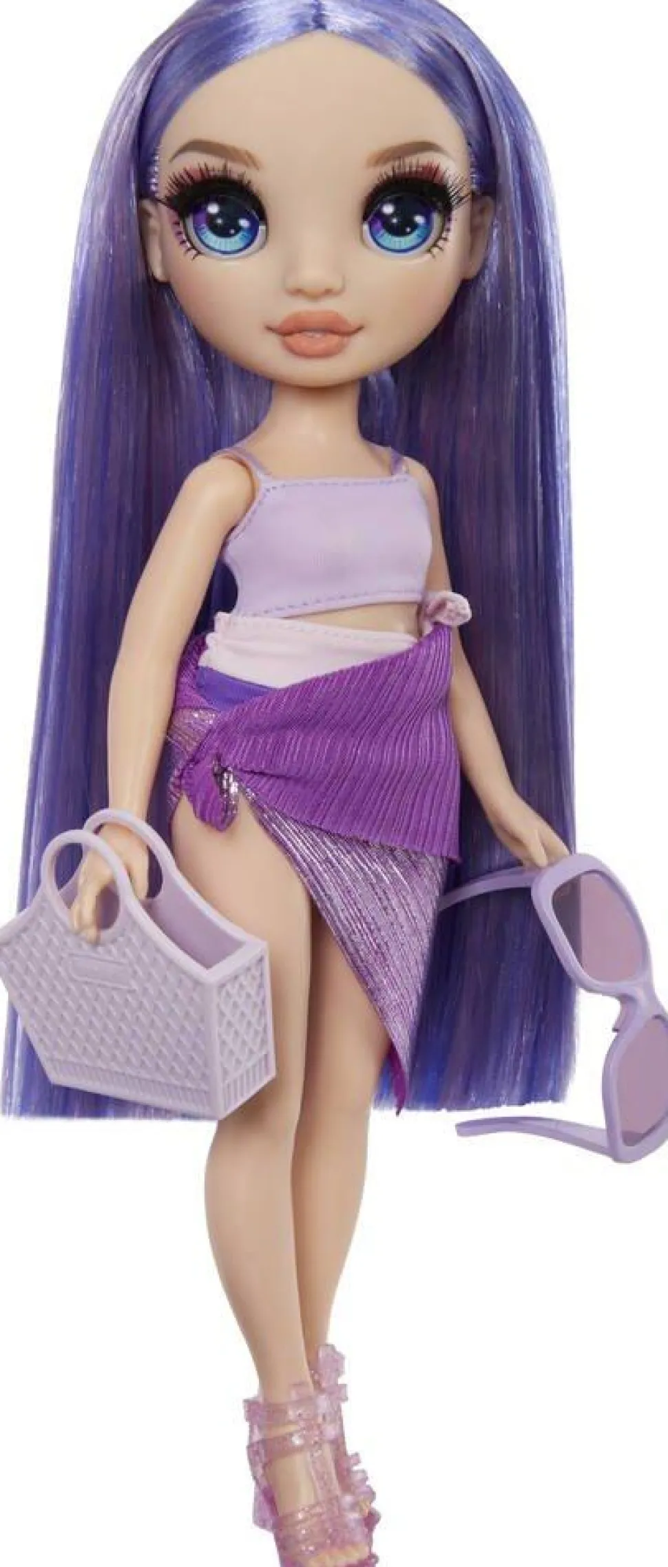 Poupée Rainbow High Swim et Style - Violet