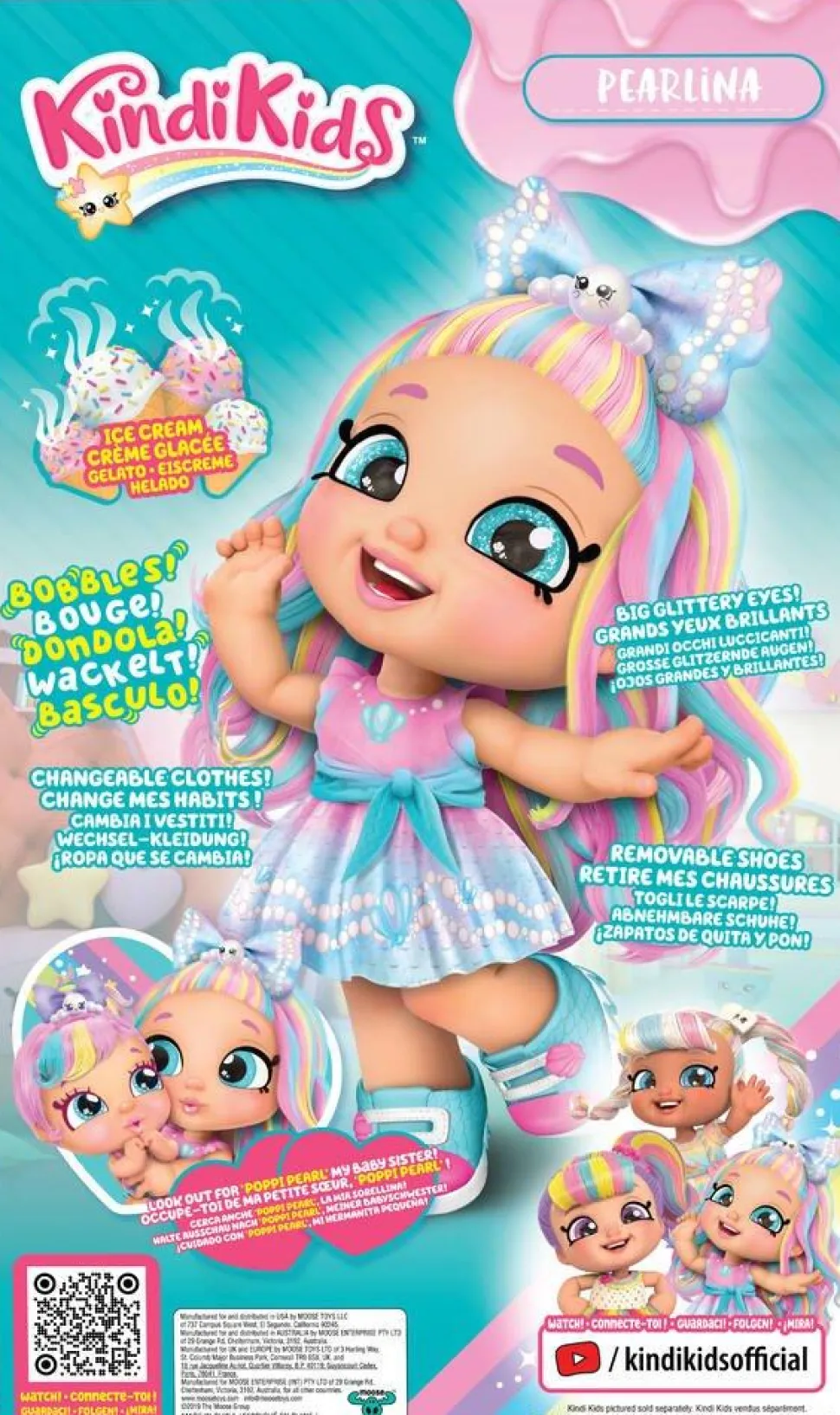 Poupee 27 Cm Pearlina Kindi Kids