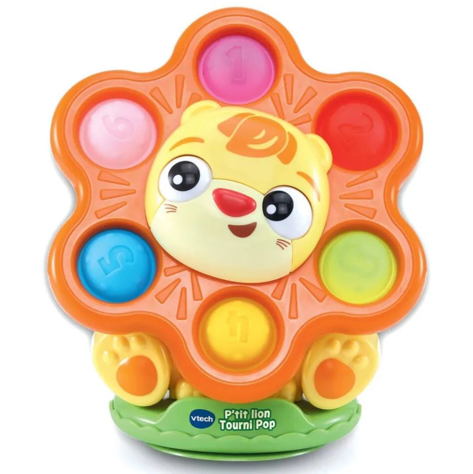 Ptit lion Tourni Pop avec ventouse