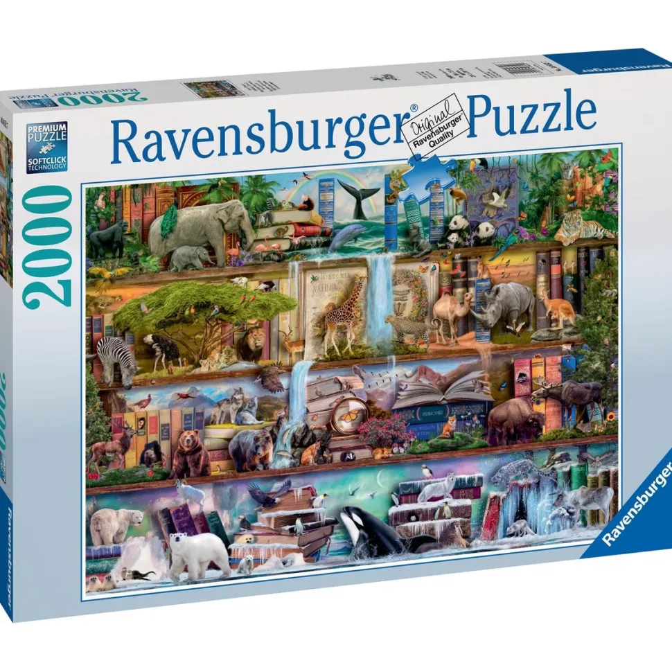 Puzzle 2000 pièces Ravensburger - Règne animal