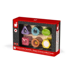 Puzzle 6 cubes sensoriels