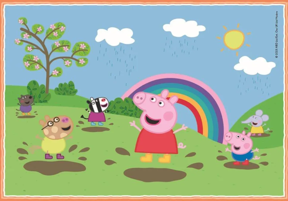 Puzzle 4 En 1 - Peppa Pig