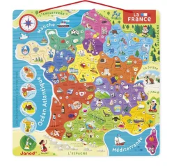 Puzzle 93 pièces : La France magnétique