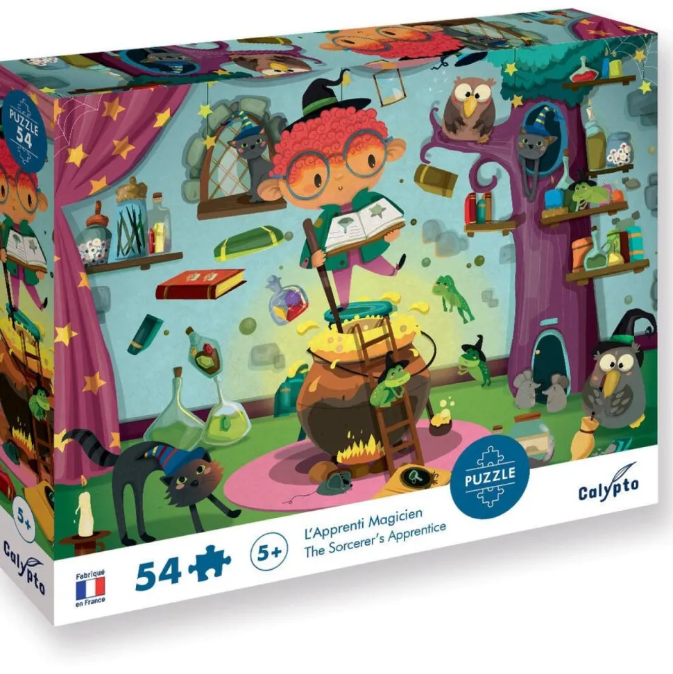 Puzzle 54 pièces Calypto - l'apprenti magicien