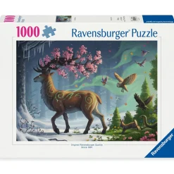 Puzzle 1000 pièces Le cerf du Printemps