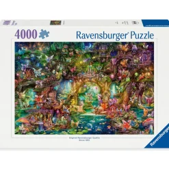 Puzzle 4000 pièces Le royaume des fées