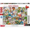 Puzzle 1000 pièces Les albums d'Astérix - Collection Mes héros Nathan