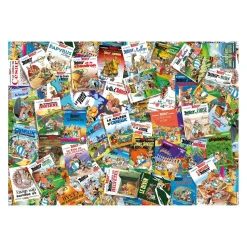 Puzzle 1000 pièces Les albums d'Astérix - Collection Mes héros Nathan