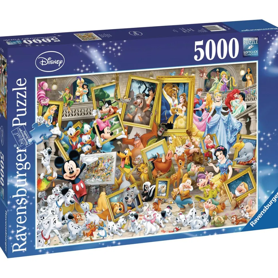 Puzzle 5000 pièces Mickey L'artiste