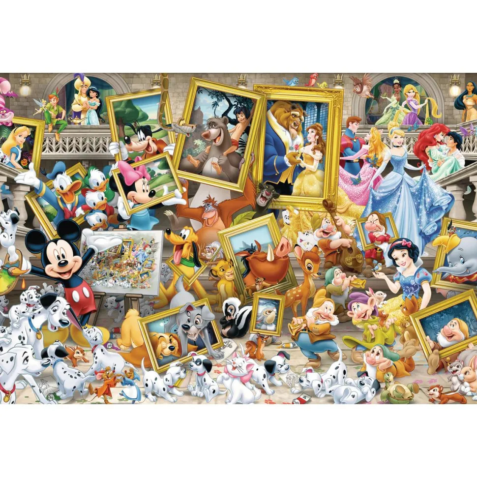 Puzzle 5000 pièces Mickey L'artiste