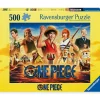 Puzzle 500 pièces One Piece - Les aventures des pirates du chapeau de paille