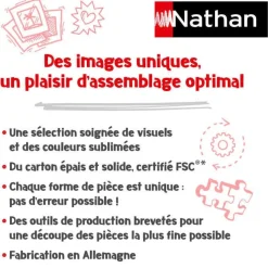 Puzzle 500 pièces Poiskaii Arc-en-ciel par Maluzelle - Collection artiste Nathan