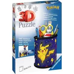 Puzzle 54 pièces Pot à crayon 3D Pokemon - Ravensburger