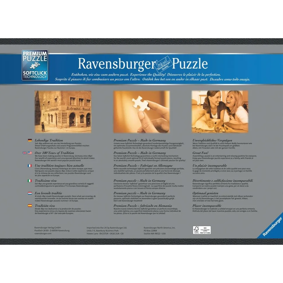 Puzzle 9000 pièces Ravensburger Forêt magique et dragons