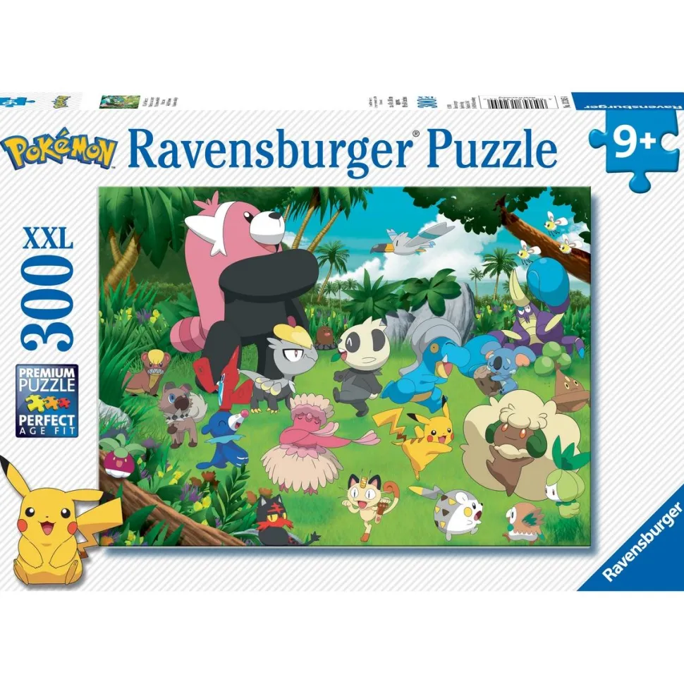 Puzzle 300 pièces XXL - Pokémon sauvages