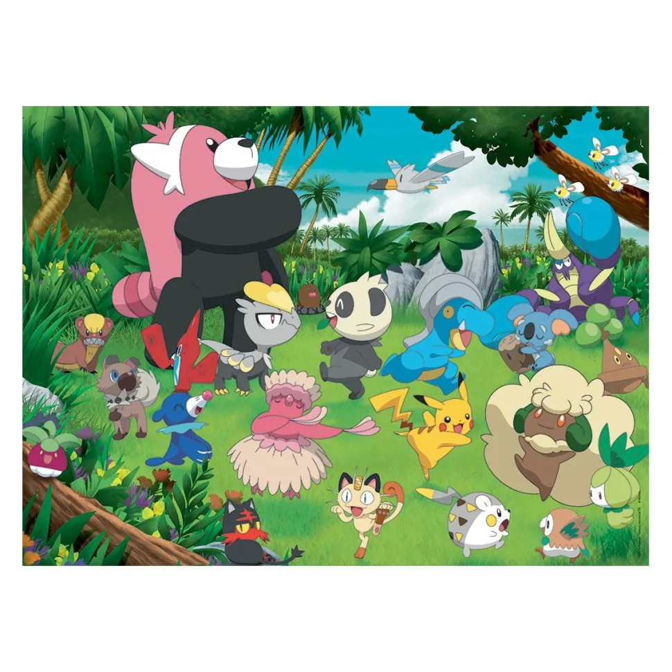 Puzzle 300 pièces XXL - Pokémon sauvages