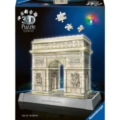 Puzzle 3D Iconics Arc de Triomphe Illuminé