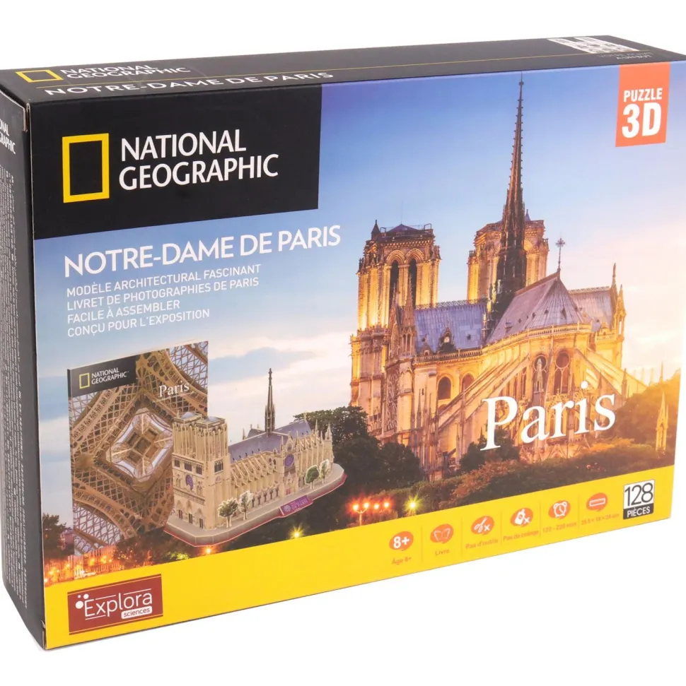 Puzzle 3d Notre Dame 128 Pièces