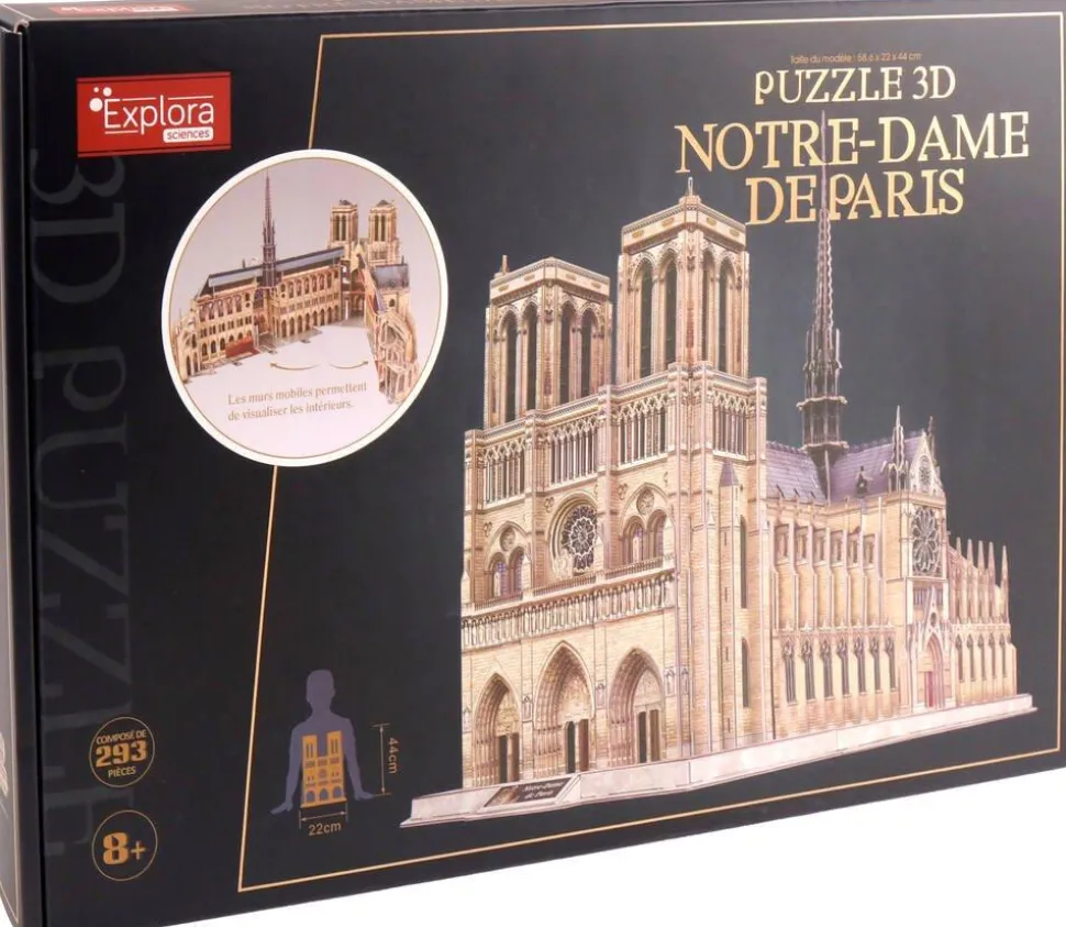 Puzzle 3D Notre Dame de Paris