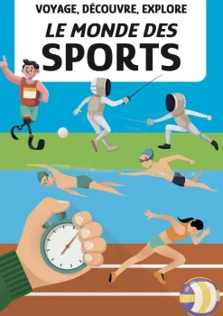 Puzzle et livre - Explore le monde des sports
