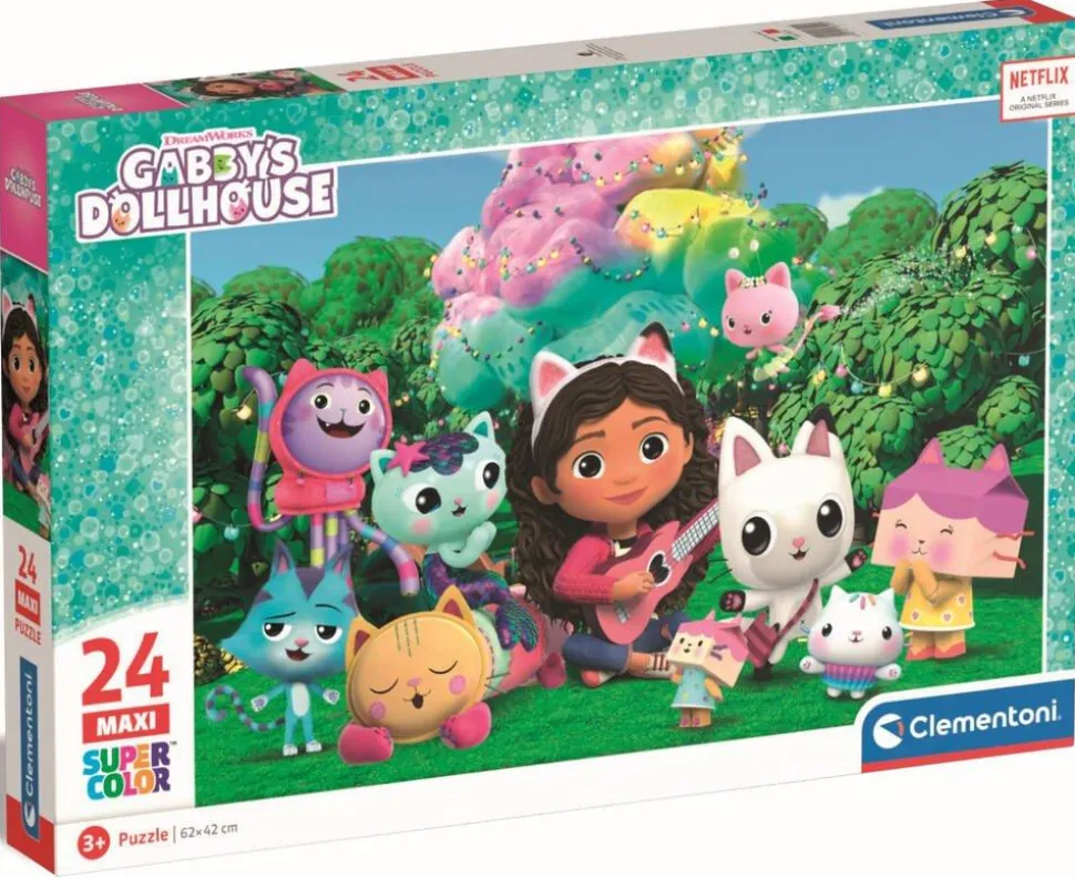 Puzzle Gabby Et La Maison Magique - 24 Pièces Maxi