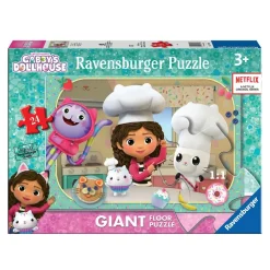 Puzzle giant floor 24 pièces - La cuisine de Gabby