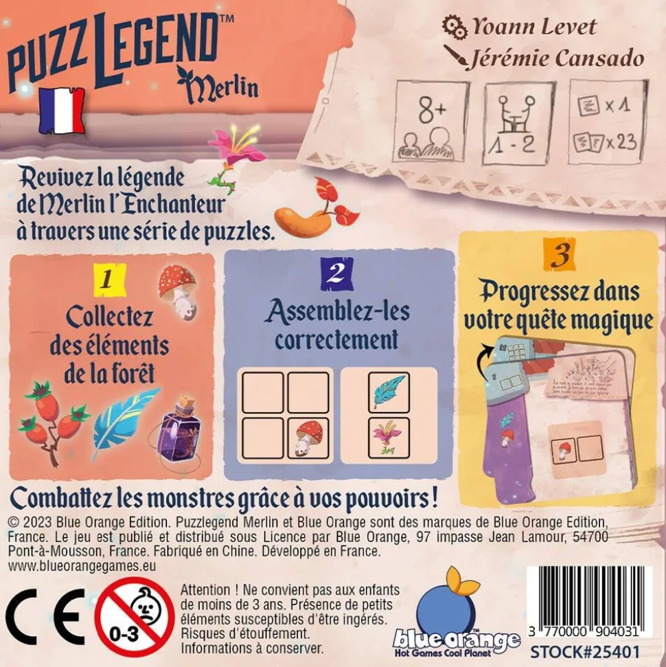 Puzzle Kamon - Ramenez Le Calme Dans La Forêt Avec Potions Et Combats