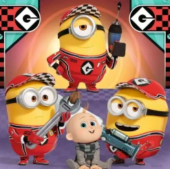 Puzzle Minions 3x49 Pièces - Moi Moche Et Méchant 4