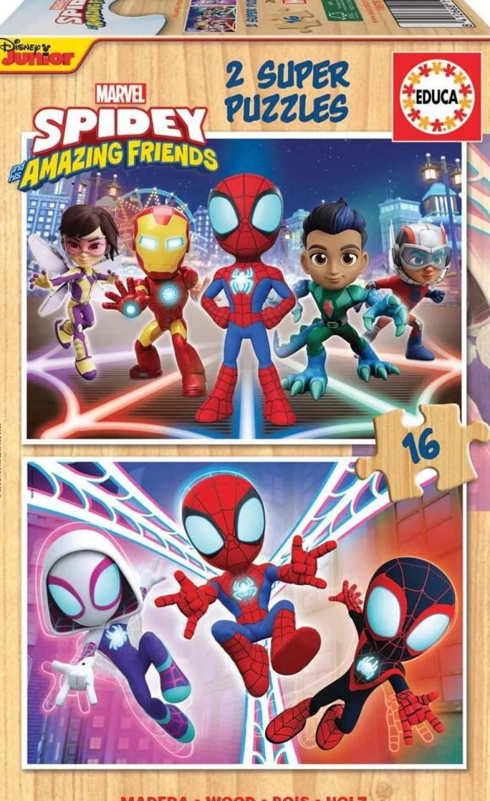 Puzzle Spidey Et Ses Incroyables Amis 2x