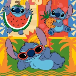 Puzzle 3x49 pièces - ALOHA ! Stitch