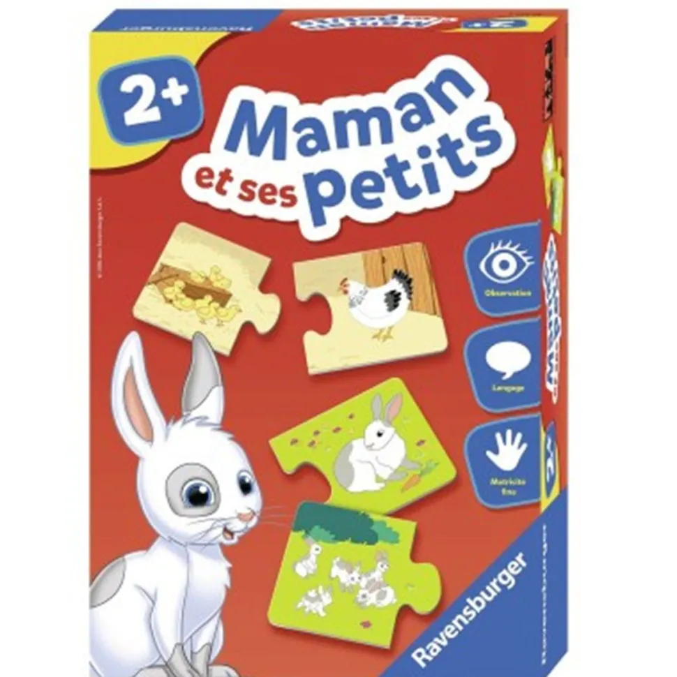 Puzzles duo : Maman et ses petits