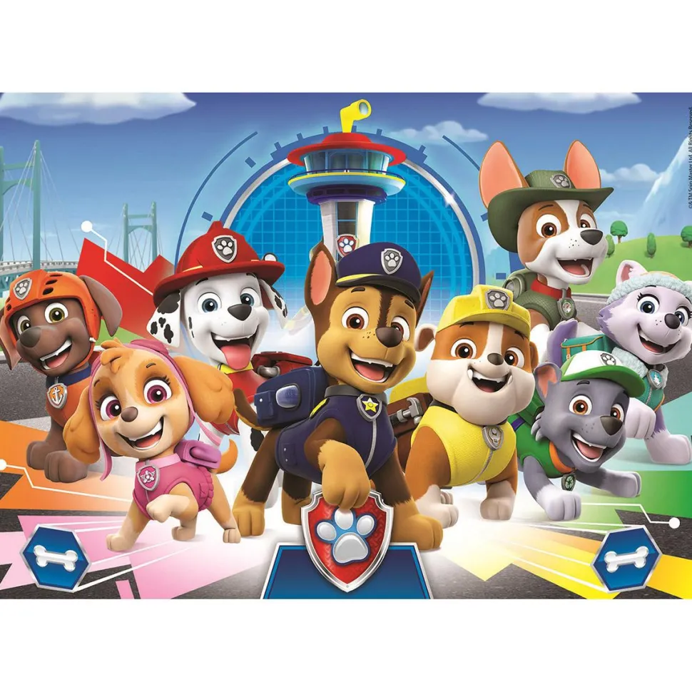 Puzzles SuperColor 2x60 pièces - Pat'Patrouille