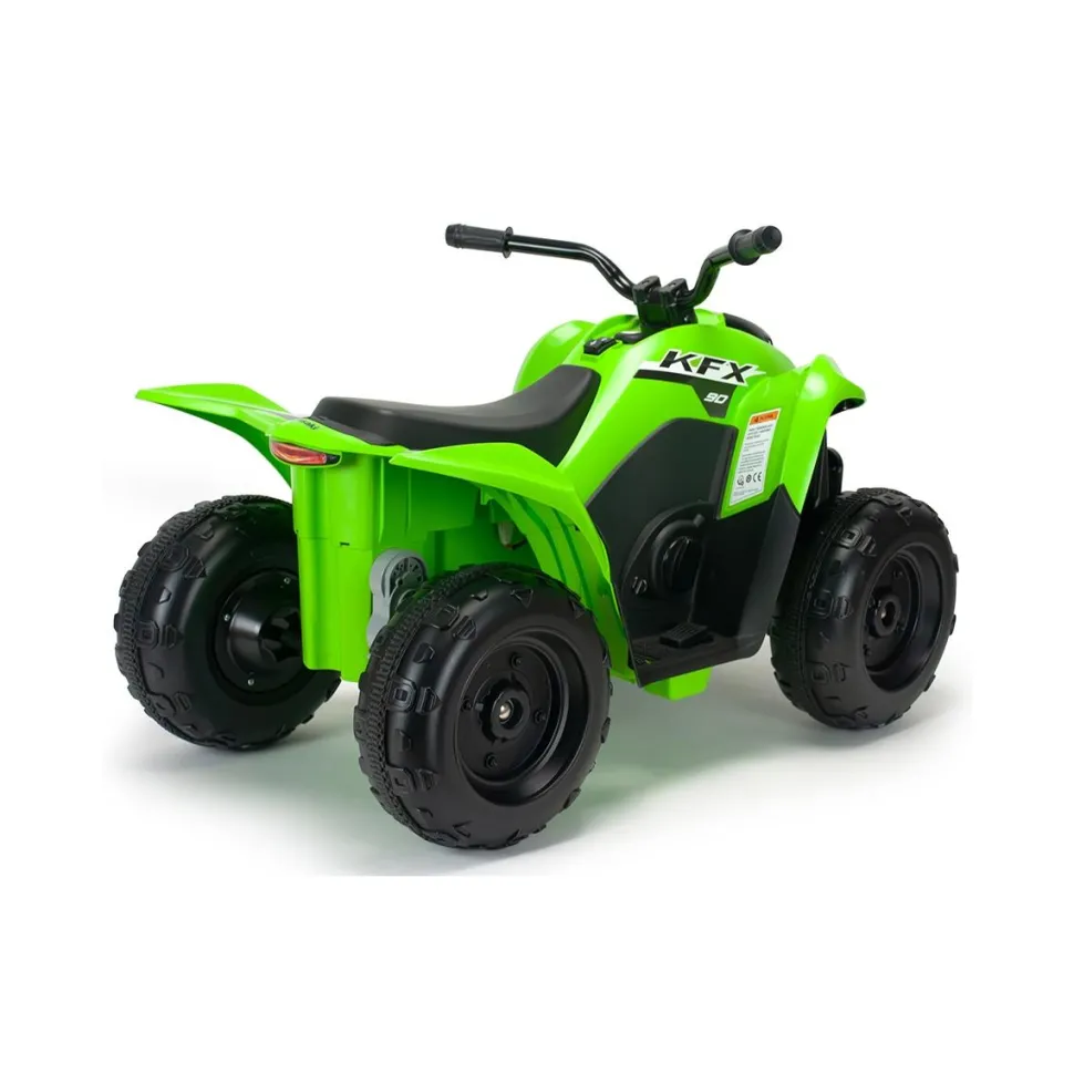 Quad Kawasaki vert KFX90 12v lithium