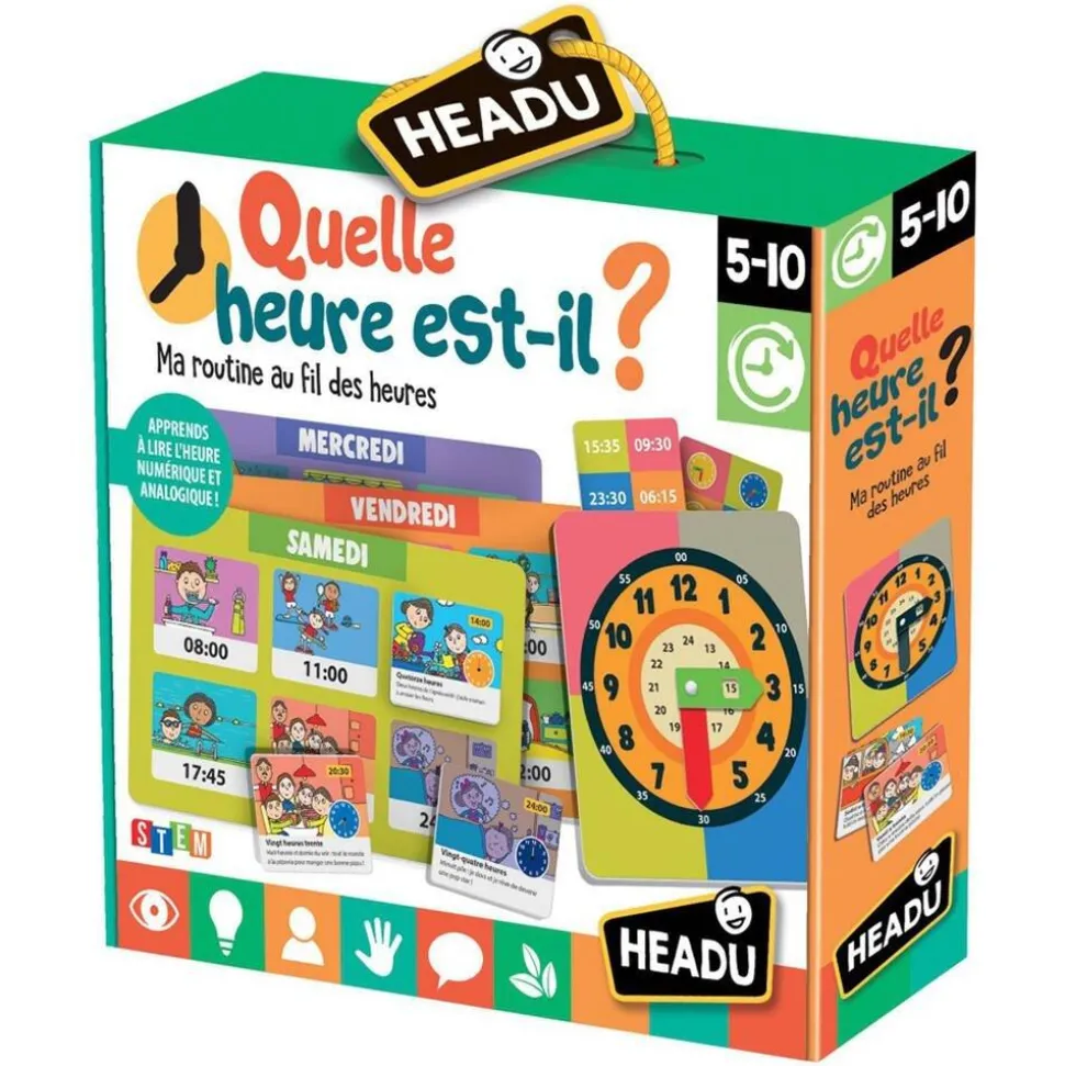 Quelle heure est-il ?