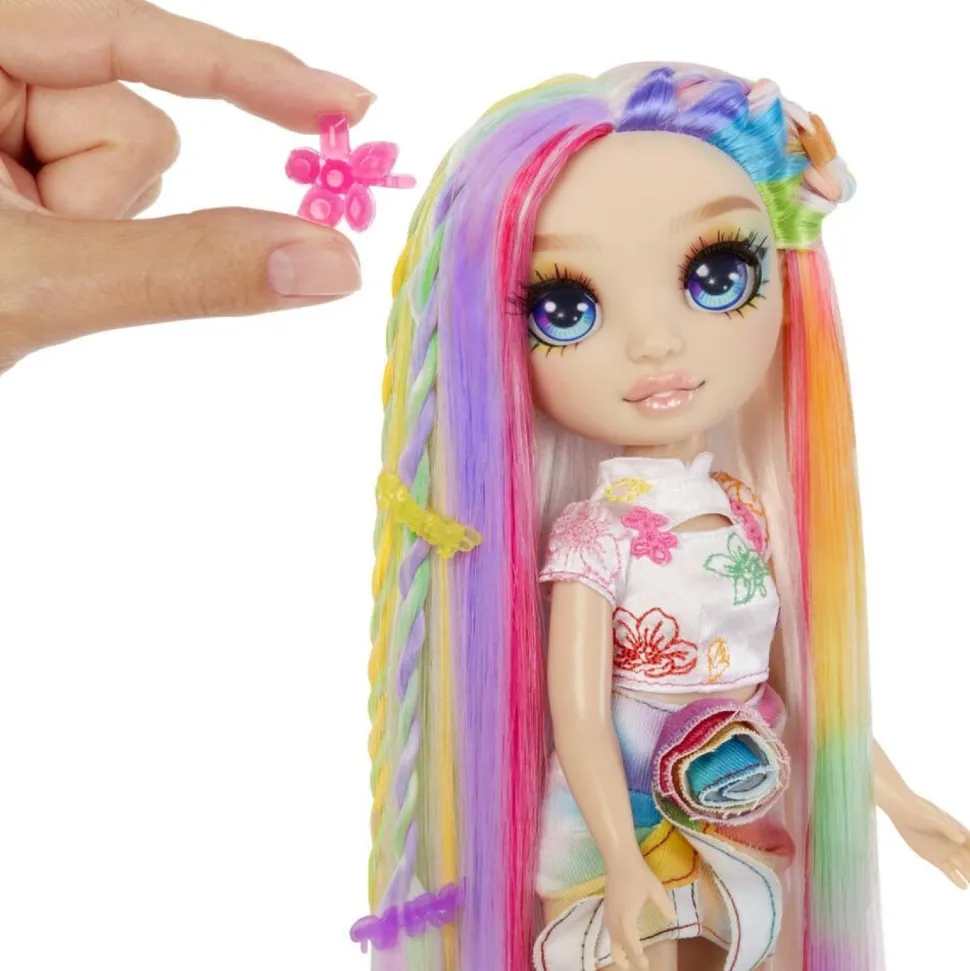 Rainbow high studio craies et coiffures poupée Amaya