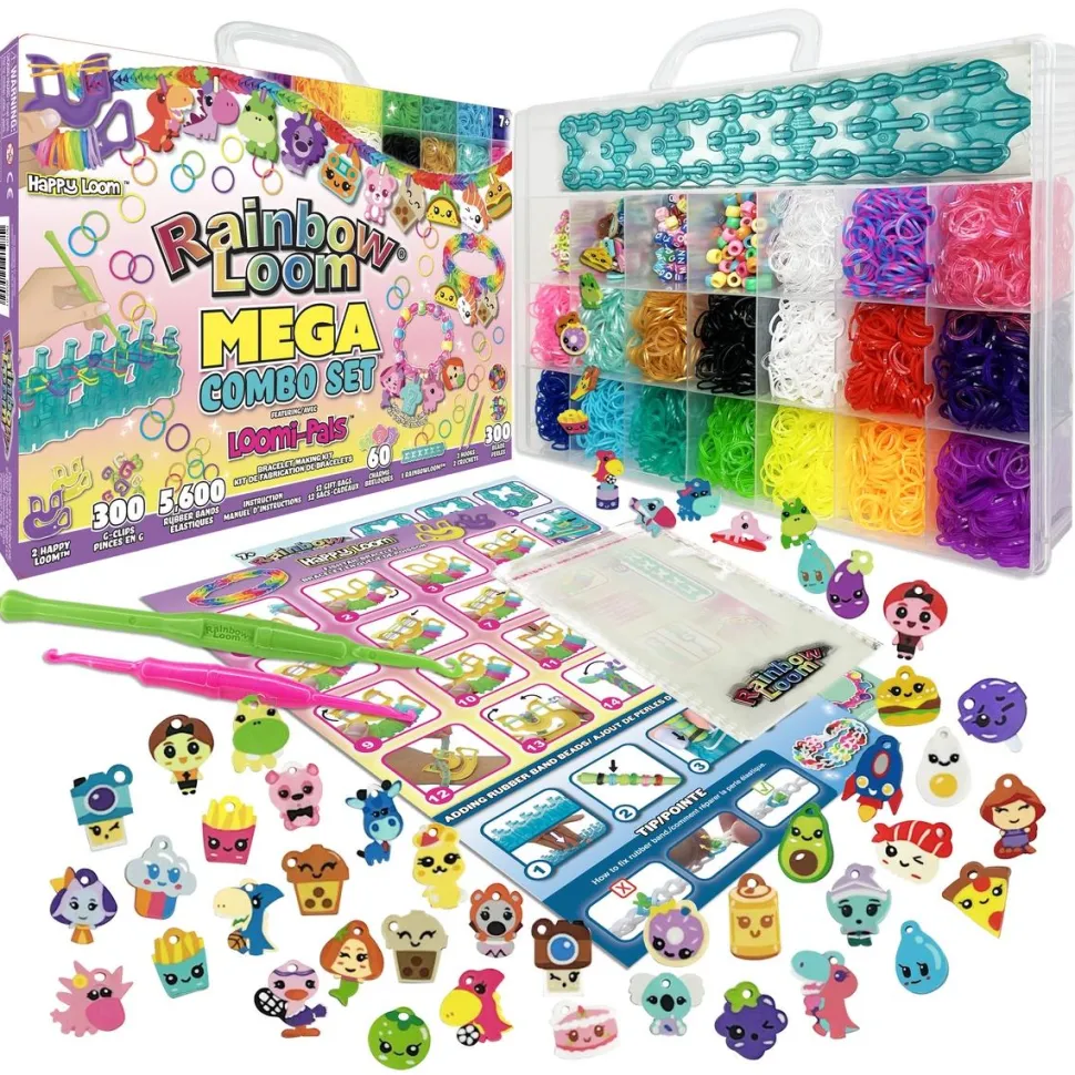 Rainbow loom Mega combo loomipals